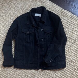 Everlane Black Jean Jacket